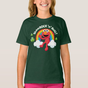 Elmo   Kleeblatt 'n' Roll Rainbow T-Shirt