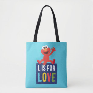 Elmo   L ist für Liebe Tasche