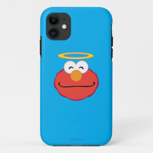 Elmo lächelnd Gesicht mit Halo Case-Mate iPhone Hülle
