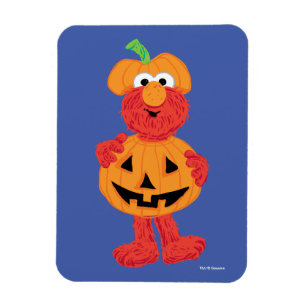 Elmo   Niedlich als Pumpkin Magnet