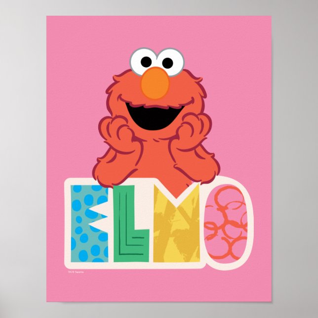 Elmo Niedlich & Fun Poster (Vorne)