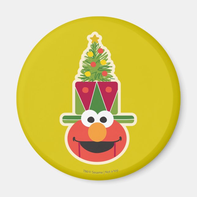 Elmo Nutcracker Magnet (Vorne)