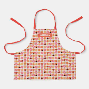 Elmo Pom-Pom Muster Schürze
