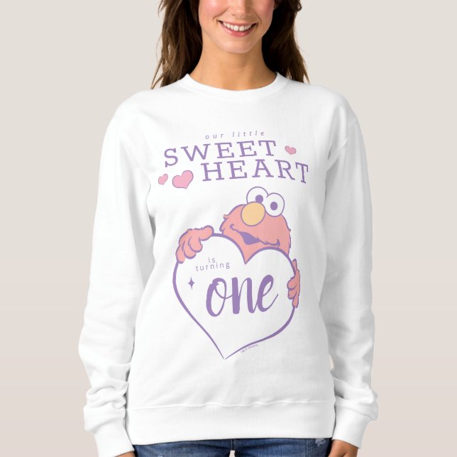 Elmo Schatz Geburtstag Sweatshirt (Vorderseite)