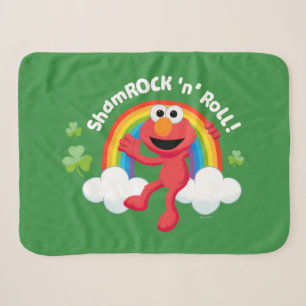 Elmo Shamrock 'n' Roll Regenbogen Sherpadecke