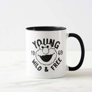 Elmo Skate Logo - Young, Wild & Free 1969 Tasse