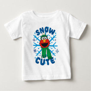 Elmo Snow Niedlich Baby T-shirt