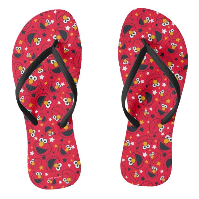 Elmo | So Albern Star Pattern Flip Flops (Fußbett)