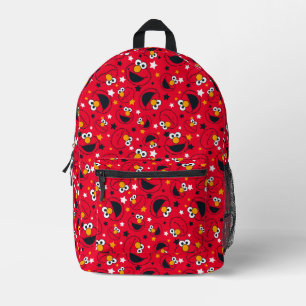 Elmo   So Silly Sternmuster Bedruckter Rucksack