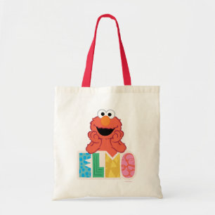 Elmo süß und lustig tragetasche