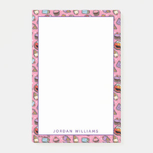 Elmo Sweet Leckerei Sticker Pattern Post-it Klebezettel