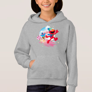 Elmo, Tango & Cookie Monster   Best Christmas Ever Hoodie