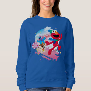 Elmo, Tango & Cookie Monster   Best Christmas Ever Sweatshirt