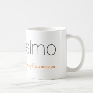 Elmo u. Logo-Tasse   genug gelassen uns Kaffeetasse
