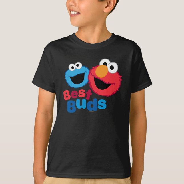 Elmo und Cookie Besties T-Shirt (Vorderseite)
