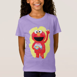 Elmo und Dorothy Sesame Street Art T-Shirt