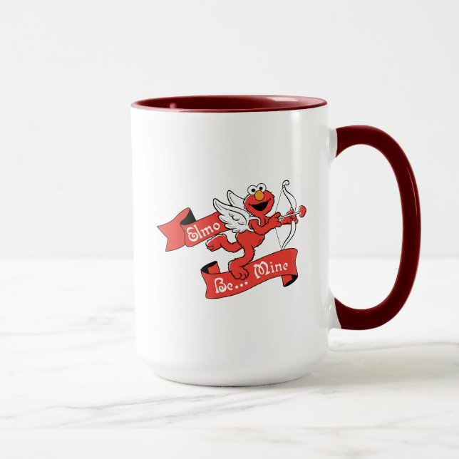 Elmo Valentinus Cupid Tasse (Rechts)
