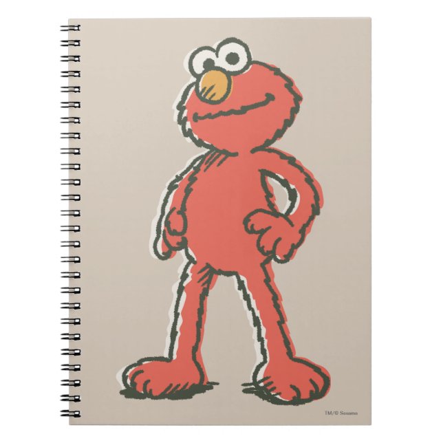 Elmo Vintage Notizblock (Vorderseite)