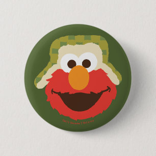 Elmo-Wald-Gesicht Button