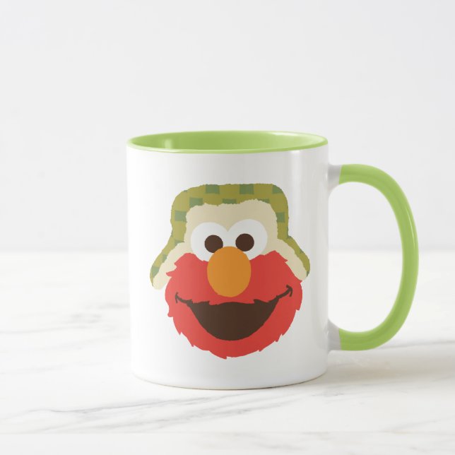 Elmo-Wald-Gesicht Tasse (Rechts)