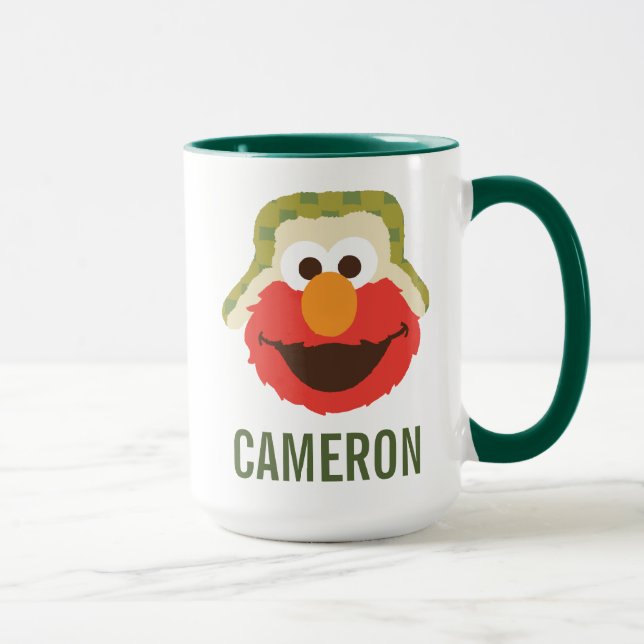 Elmo-Wald-Gesicht Tasse (Rechts)