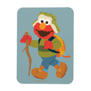 Elmo-Waldwanderung Magnet