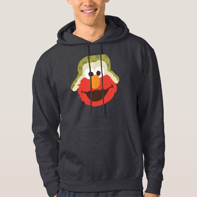 Elmo Woodland Face Hoodie (Vorderseite)