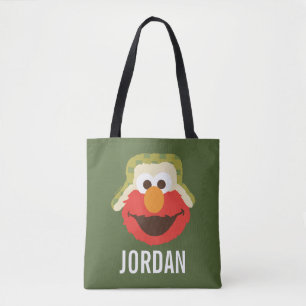 Elmo Woodland Face   Name hinzufügen Tasche
