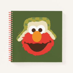 Elmo Woodland Face Notizbuch