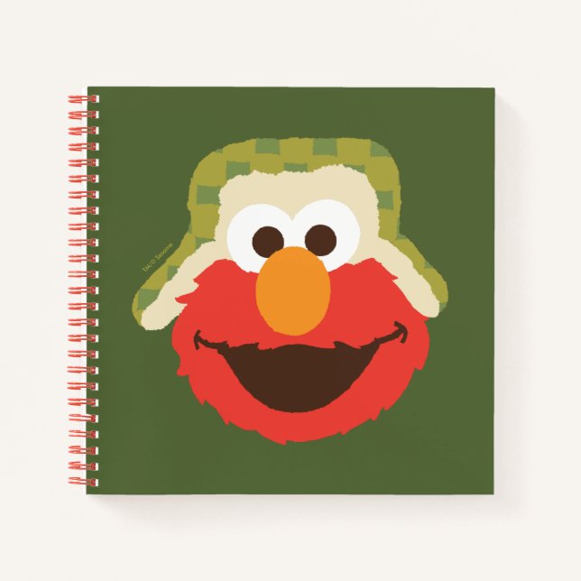 Elmo Woodland Face Notizbuch (Vorderseite)