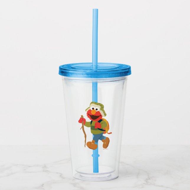 Elmo Woodland Wanderung Acryltrinkbecher (Vorderseite)