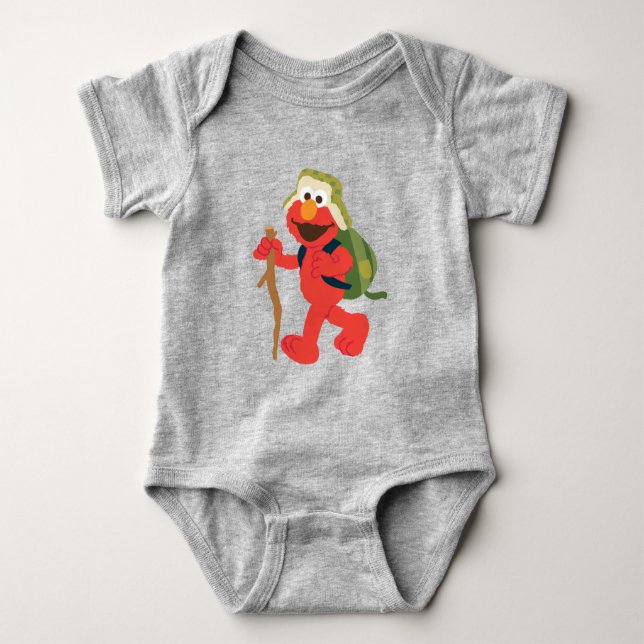 Elmo Woodland Wanderung Baby Strampler (Vorderseite)
