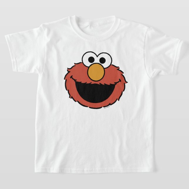 Elmos lächelndes Gesicht T-Shirt (Ablage )