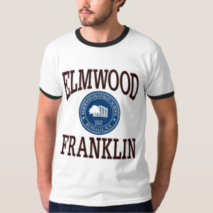 Elmwood Franklin Retro Haus-Logo T-Shirt
