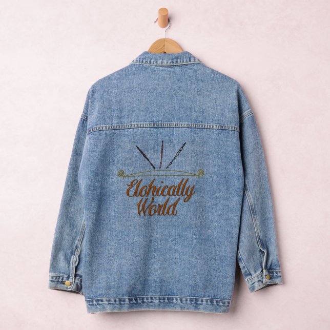 Elohically World of Jo Jerambo Fanmerch Jeansjacke (Hangar)