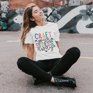 Éloignez votre stress   T-shirt femme