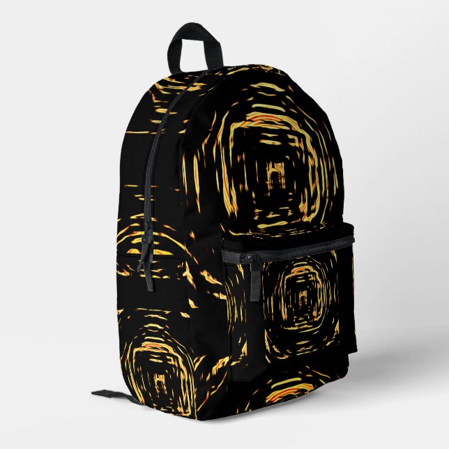 Eloise-Rucksack Bedruckter Rucksack (Rückseitige Ecke links)
