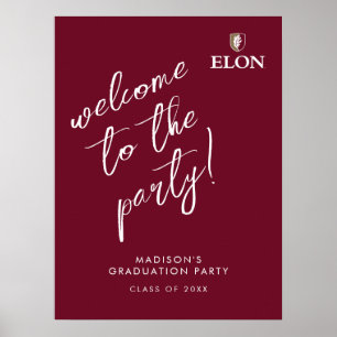 Elon   Abschluss 20XX Poster