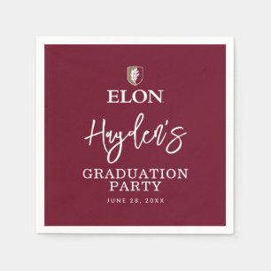 Elon Abschluss 20XX Serviette