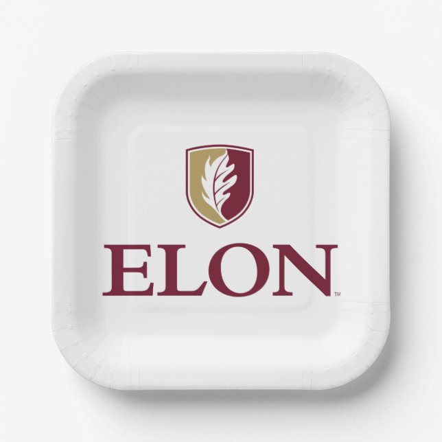 Elon Pappteller (Vorderseite)