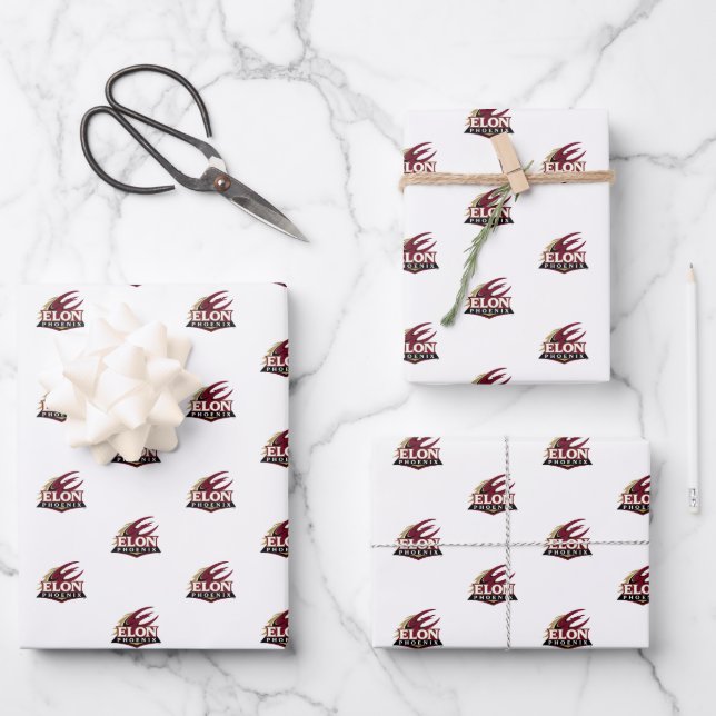 Elon Phoenix Geschenkpapier Set (Vorderseite)