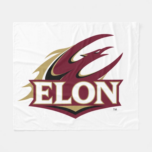Elon Phoenix-Logo Fleecedecke (Vorderseite (Horizontal))