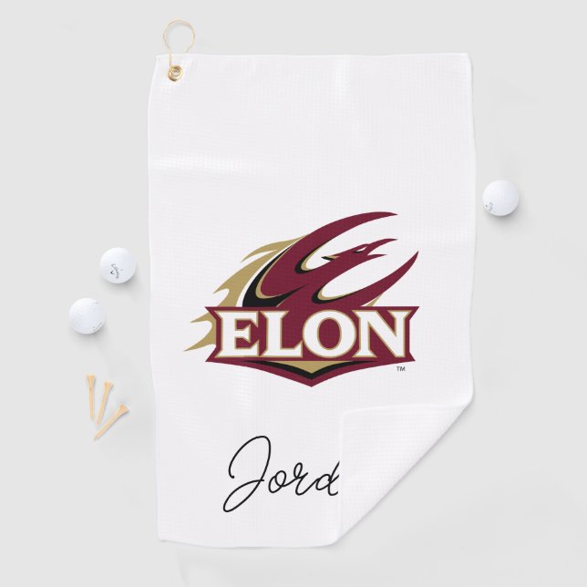 Elon Phoenix-Logo Golfhandtuch (Insitu)