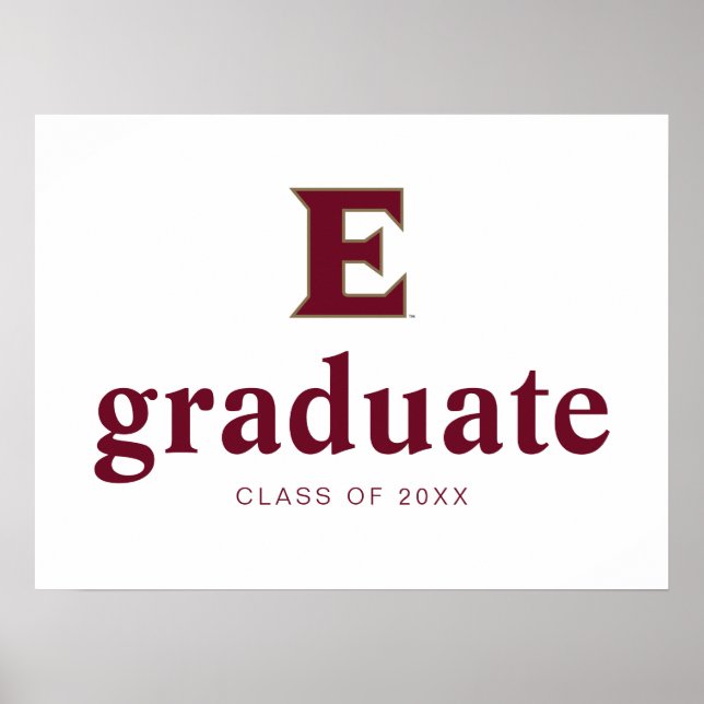 Elon University Abschluss Poster (Vorne)
