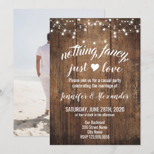 Elopement Hochzeit Einladung