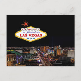 ELOPIERT in Fabulous Las Vegas Postkarte