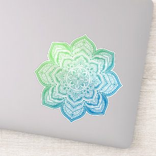 Elowyn Mandala individuell zugeschnittenes Vinyl-S Aufkleber