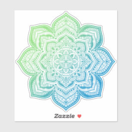 Elowyn Mandala individuell zugeschnittenes Vinyl-S Aufkleber