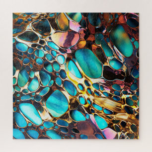 Eloxiertes Metall-Art-Puzzle