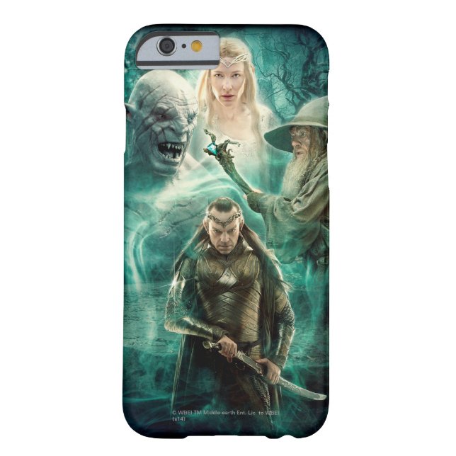 ELROND™, Azog, Galadriel u. Gandalf Grafik Case-Mate iPhone Hülle (Rückseite)